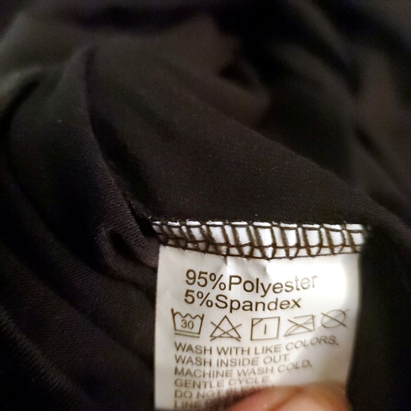 Boutique Black with red checkered lomg sleeves silly Reindeer T shirt - Picture 5 of 5